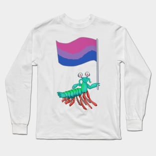 Mantis Shrimp Bisexual Pride! Long Sleeve T-Shirt